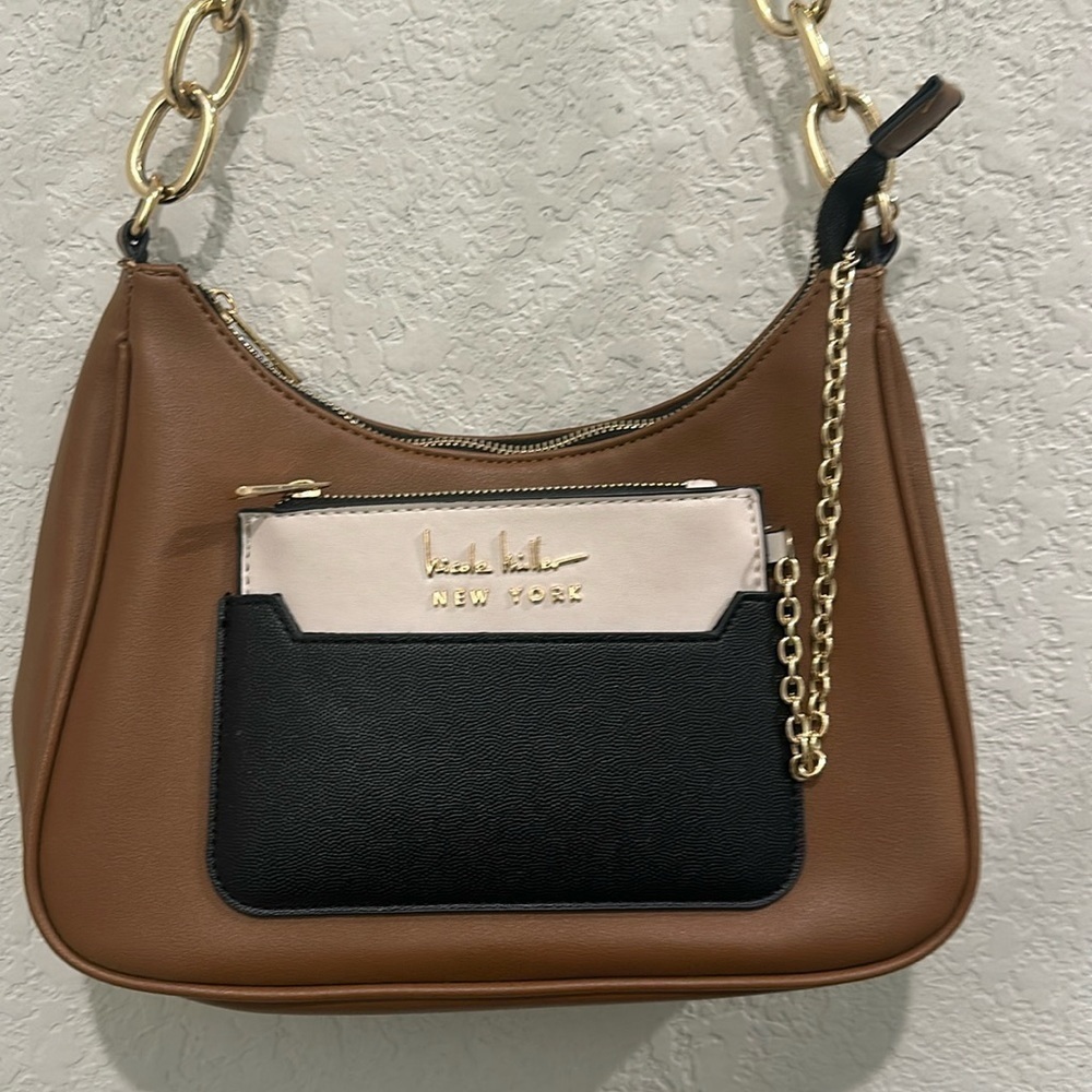 Nicolle Miller New York small putse in brown
